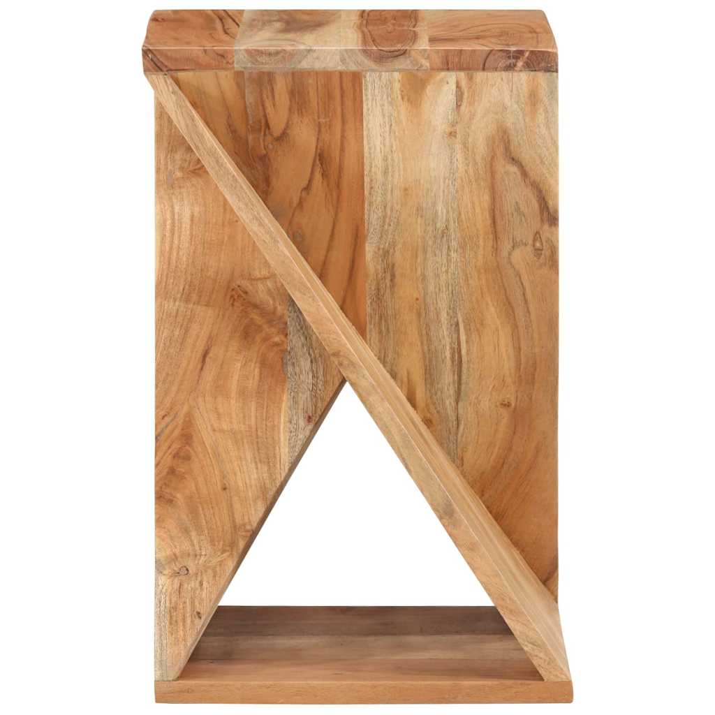 sidebord 35x35x55 cm massivt akacietræ