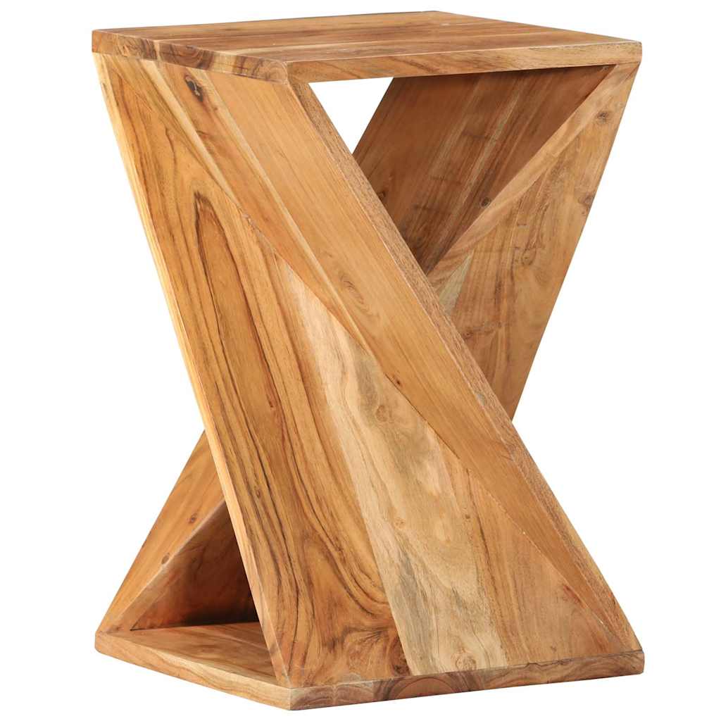 sidebord 35x35x55 cm massivt akacietræ