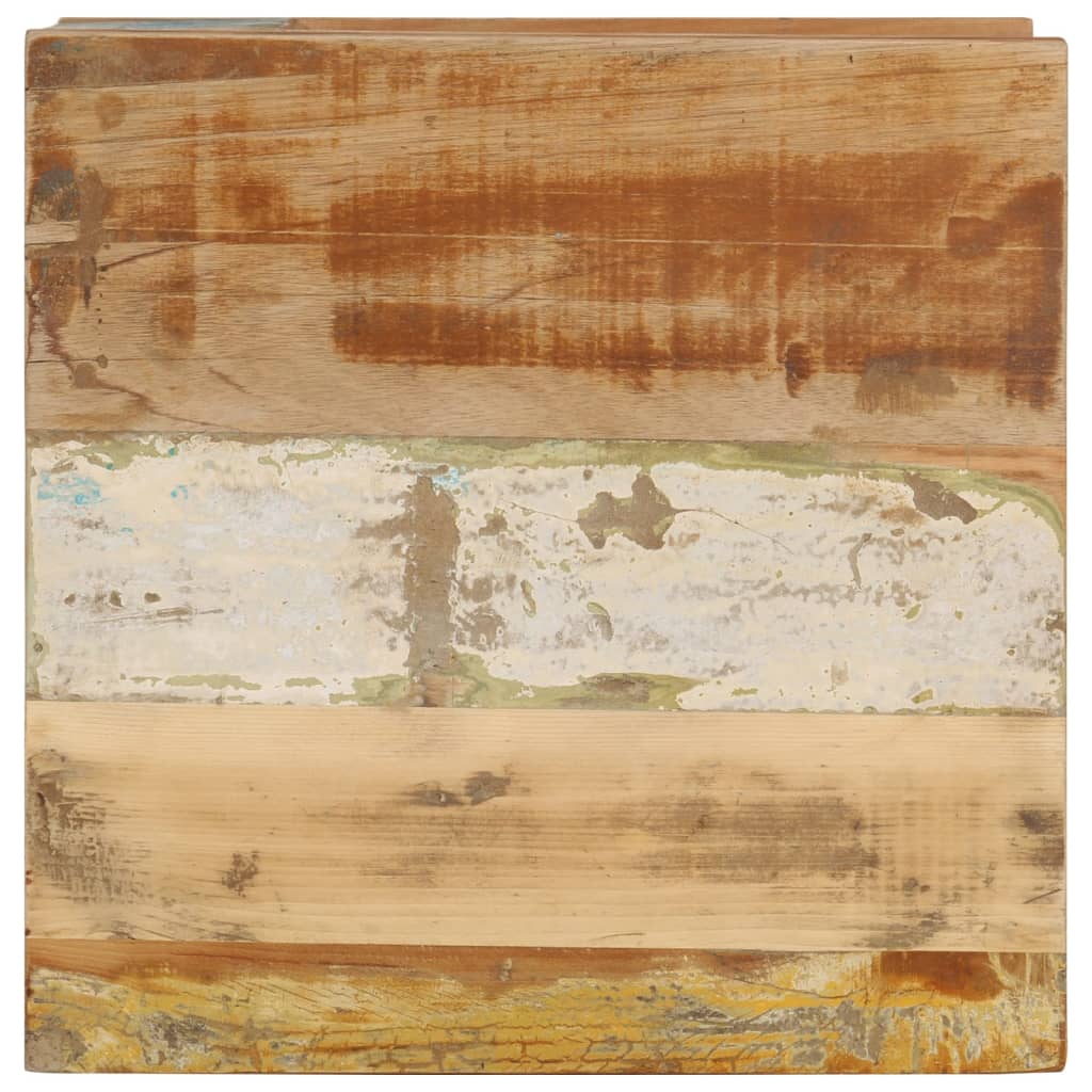sofabord 45x45x40 cm massivt genbrugstræ