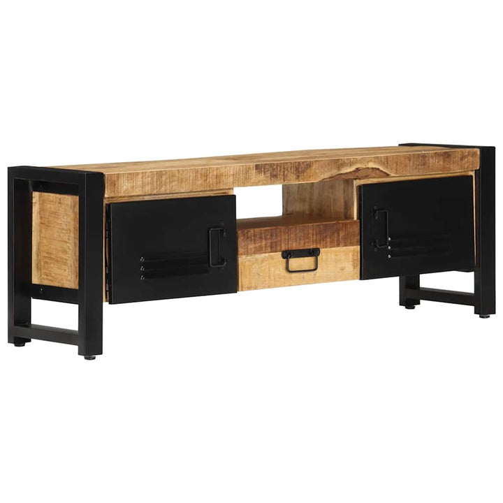 tv-bord 120x30x40 cm massivt mangotræ