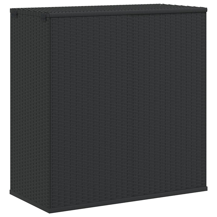 hyndeboks 100x49x103,5 cm polyrattan sort