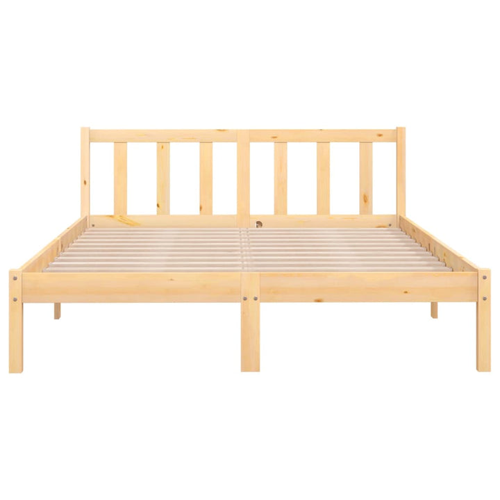 sengeramme 140x200 cm massivt fyrretræ