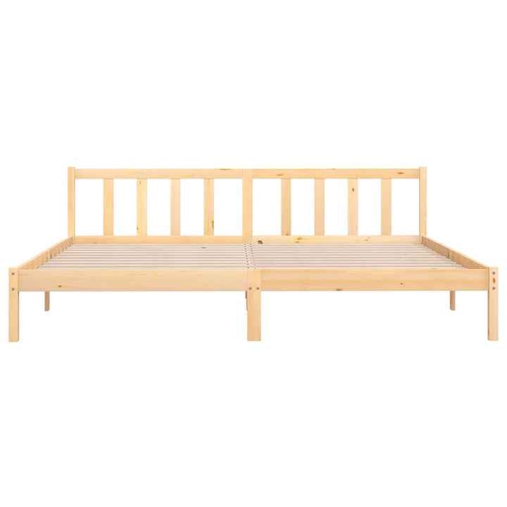 sengeramme 180x200 cm massivt fyrretræ