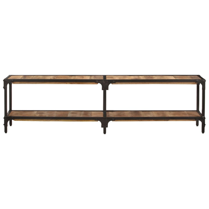 tv-bord 150x30x41 cm massivt mangotræ
