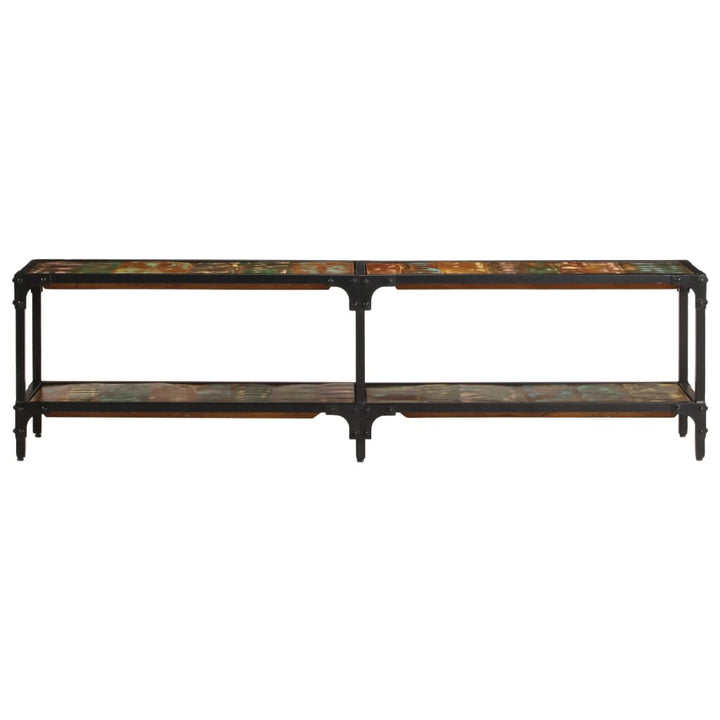 tv-bord 150x30x41 cm massivt genbrugstræ