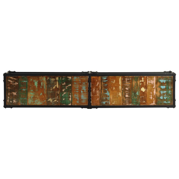 tv-bord 150x30x41 cm massivt genbrugstræ