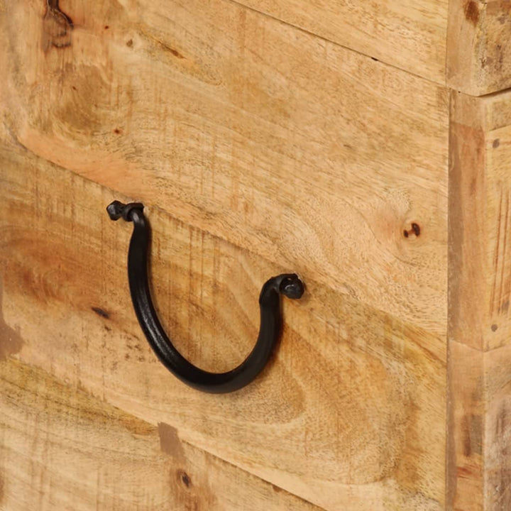 opbevaringskasse 39x28x31 cm massivt mangotræ