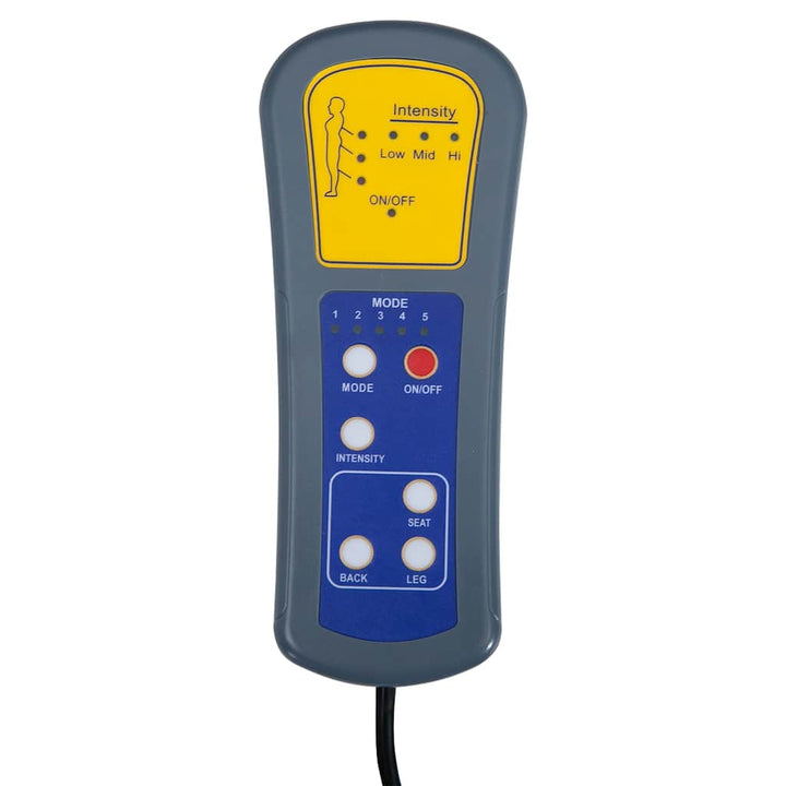 massagestol kunstlæder sort