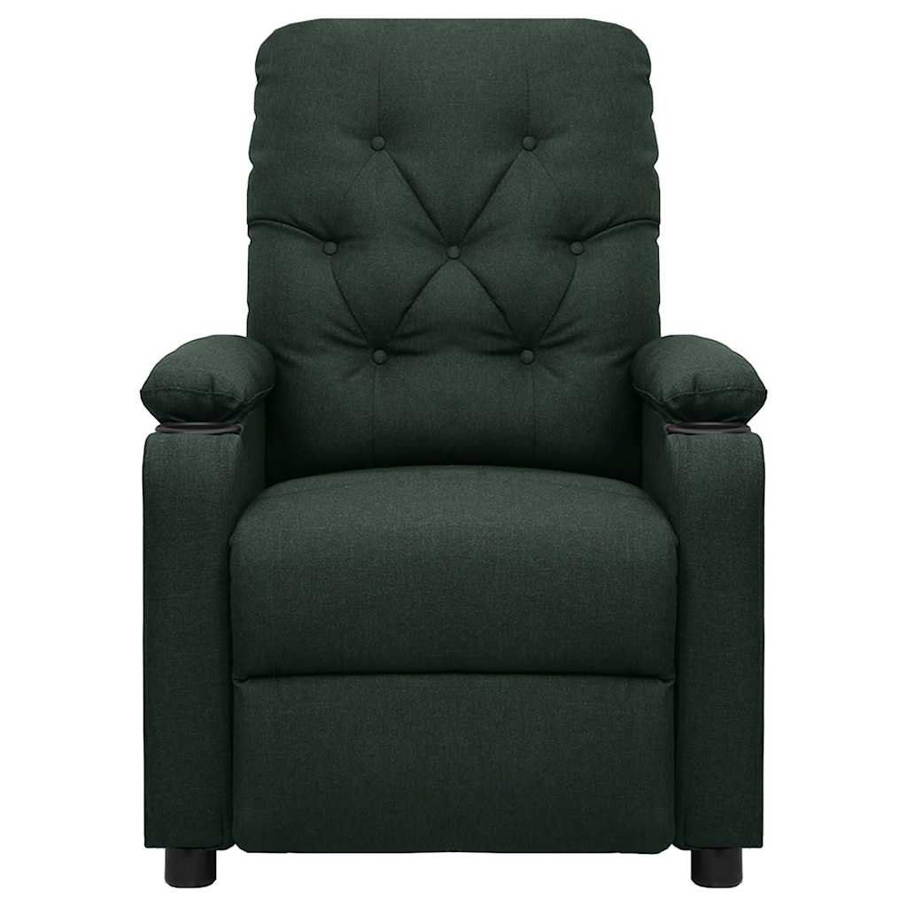massagestol stof mørkegrøn