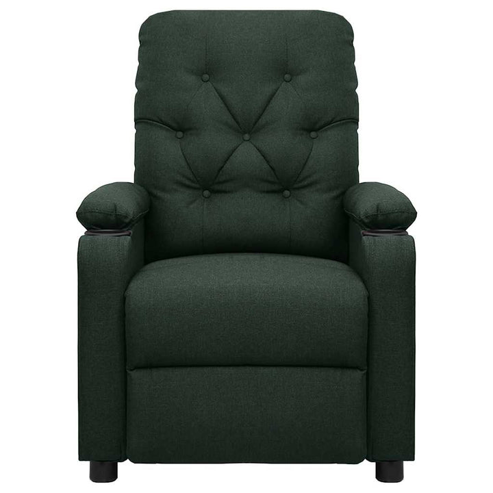 massagestol stof mørkegrøn