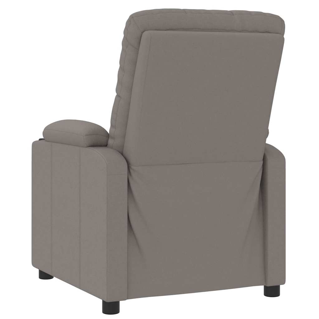massagestol stof gråbrun