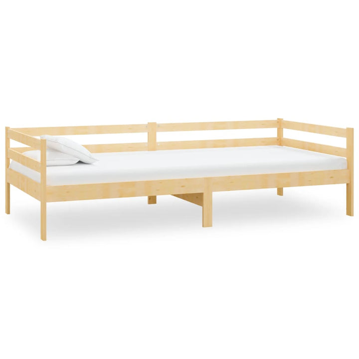 daybed med madras 90x200 cm massivt fyrretræ