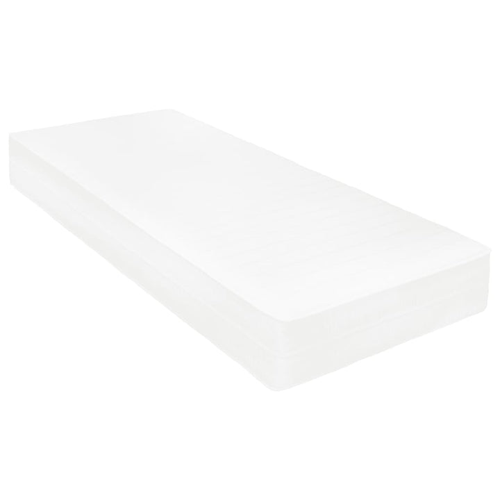 daybed med madras 90x200 cm massivt fyrretræ grå