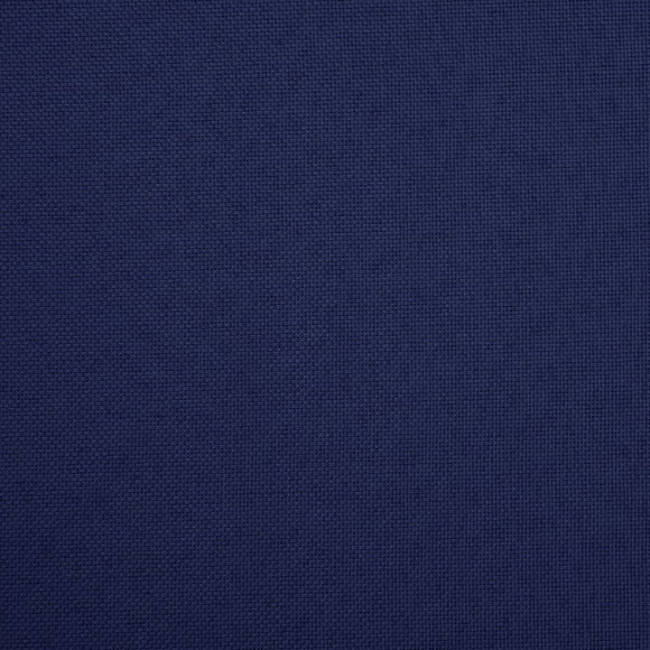 foldbar puf kunstlærred blå