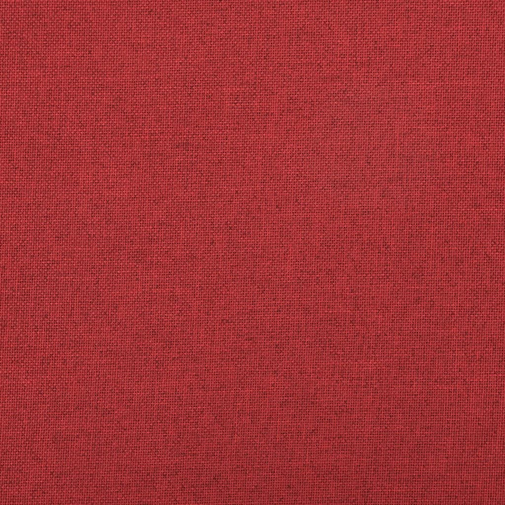 foldbar puf kunstlærred vinrød