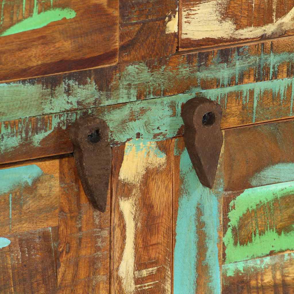 skænk 110x30x65 cm massivt genbrugstræ