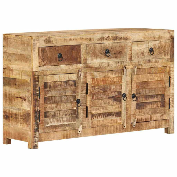 skænk 110x30x65 cm massivt mangotræ