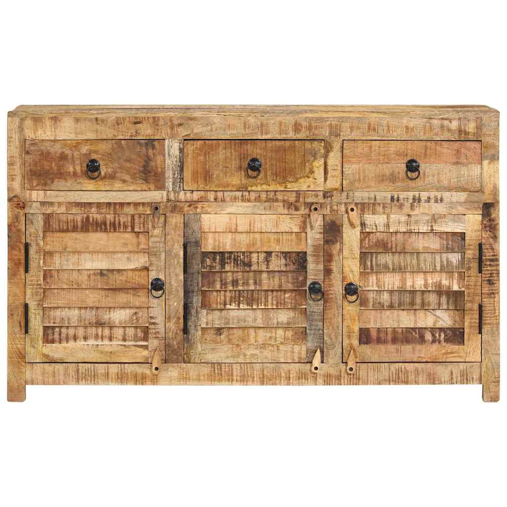 skænk 110x30x65 cm massivt mangotræ