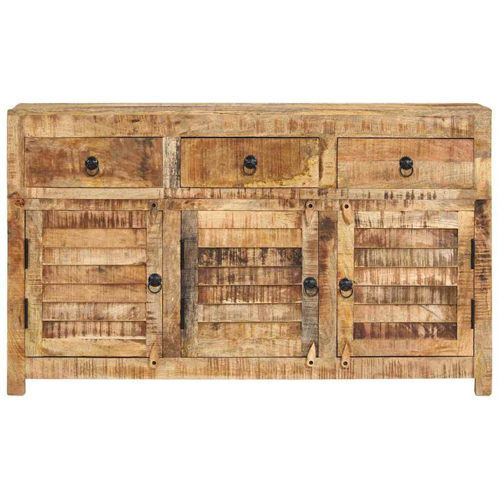 skænk 110x30x65 cm massivt mangotræ