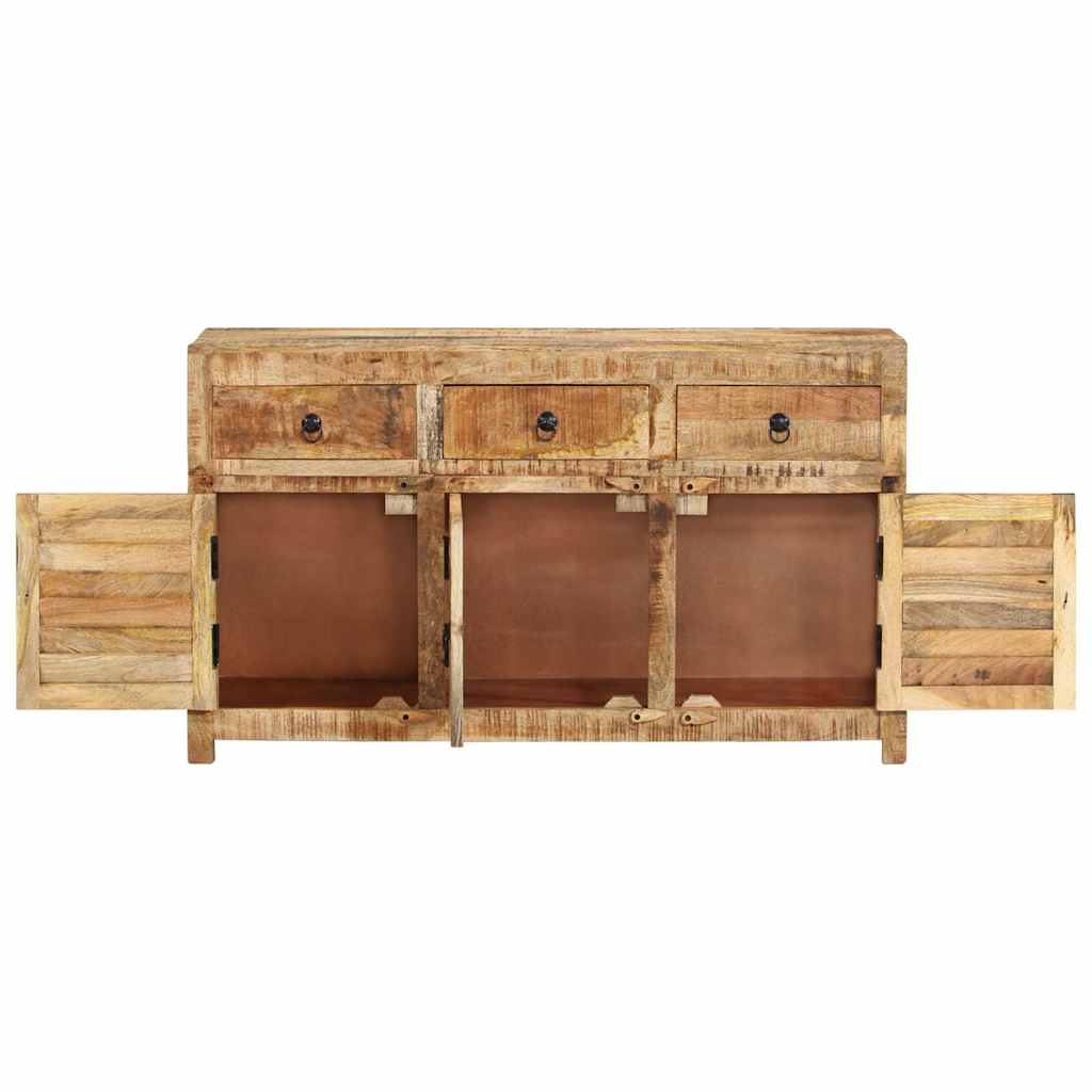 skænk 110x30x65 cm massivt mangotræ