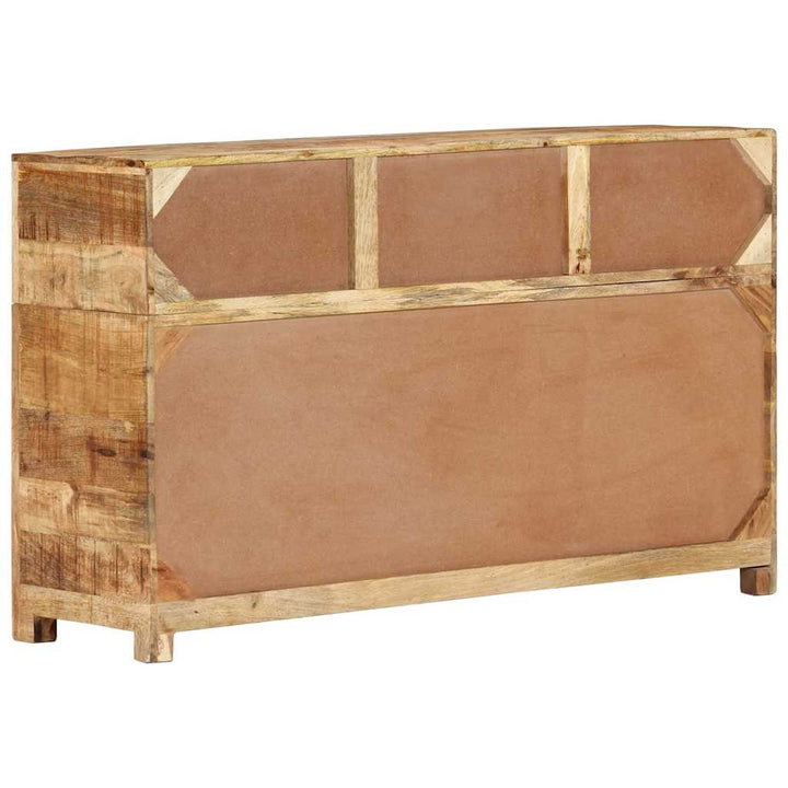 skænk 110x30x65 cm massivt mangotræ