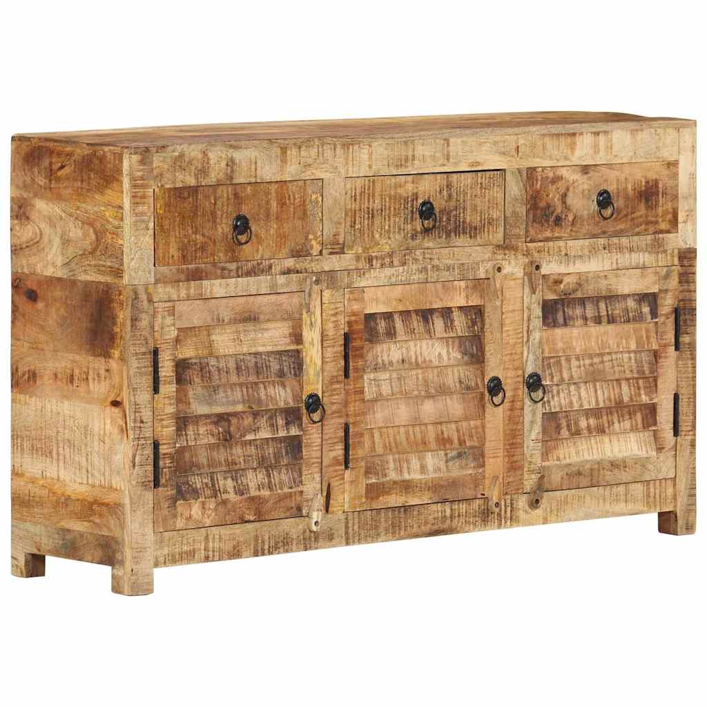 skænk 110x30x65 cm massivt mangotræ