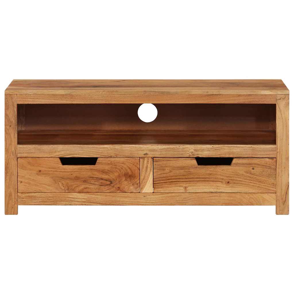 tv-bord 88x35x40 cm massivt akacietræ
