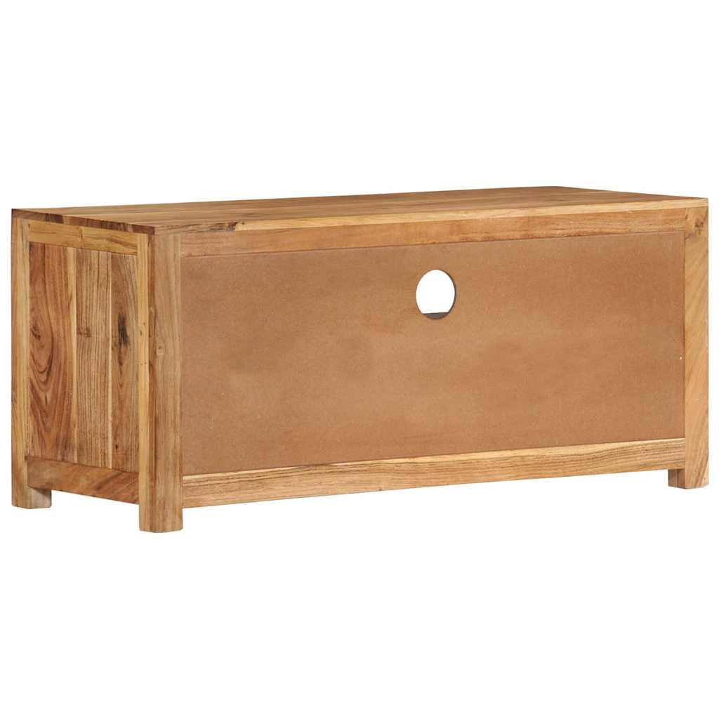 tv-bord 88x35x40 cm massivt akacietræ