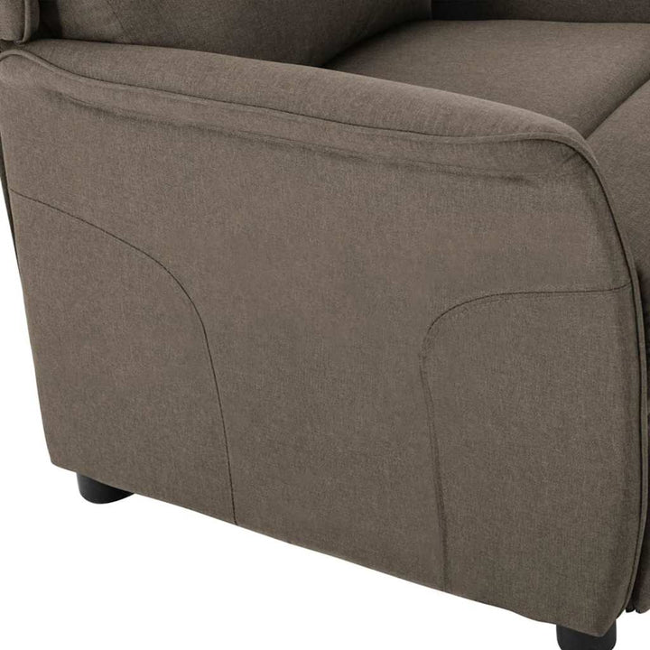 Liggestol Gråbrun 66,5 x 94 x 101,5 cm Polyester