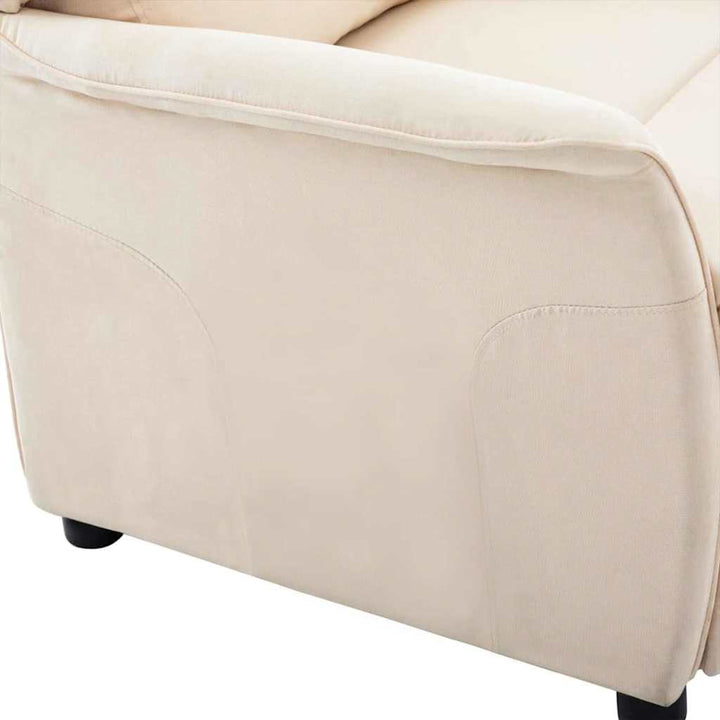 Liggestol Creme 66,5 x 94 x 101,5 cm Polyester