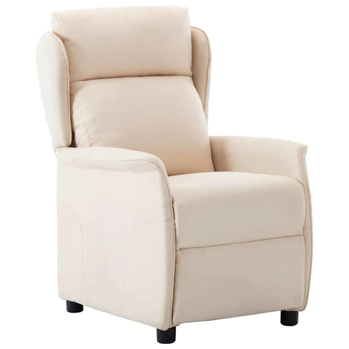 Liggestol Creme 66,5 x 94 x 101,5 cm Polyester