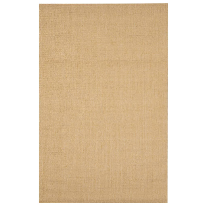 gulvtæppe 66x100 cm naturlig sisal