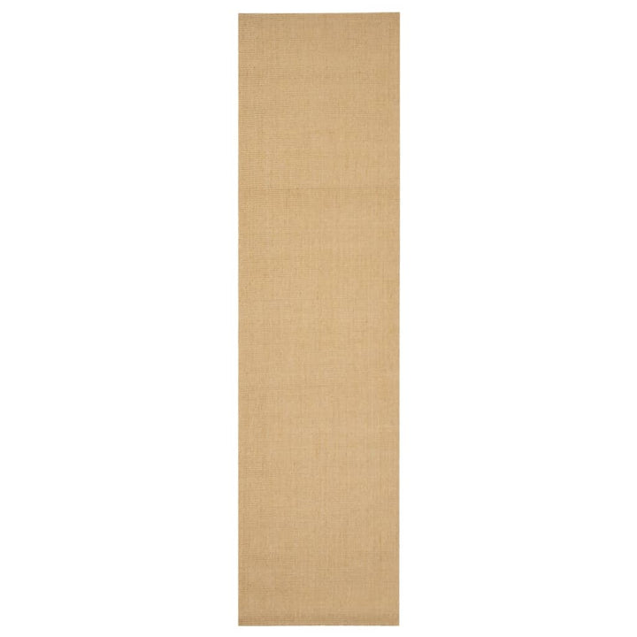 gulvtæppe 66x250 cm naturlig sisal