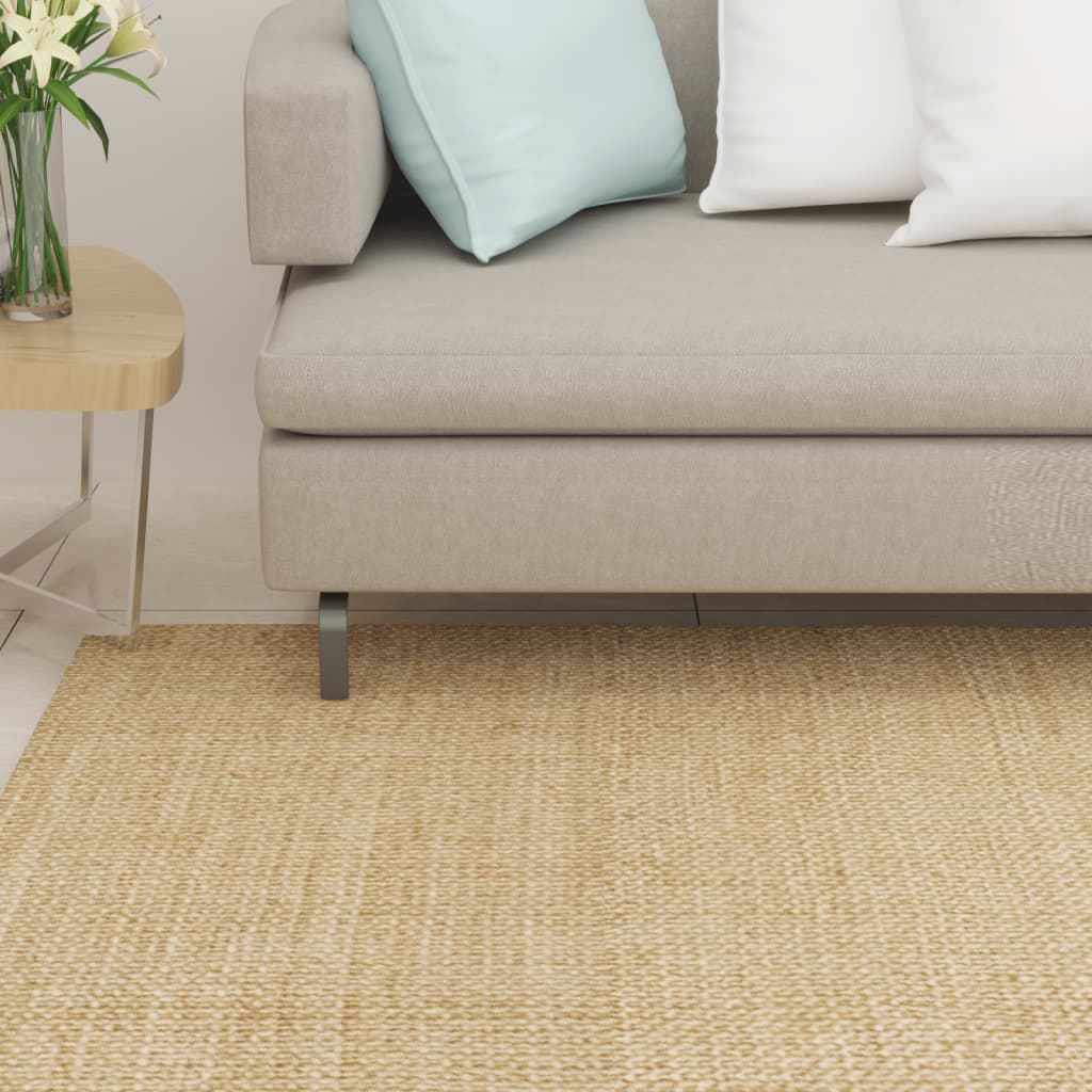 gulvtæppe 80x150 cm naturlig sisal
