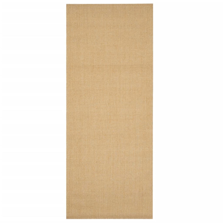 gulvtæppe 80x200 cm naturlig sisal