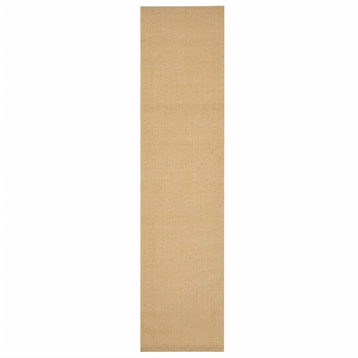 gulvtæppe 80x350 cm naturlig sisal