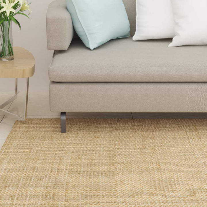 gulvtæppe 100x150 cm naturlig sisal