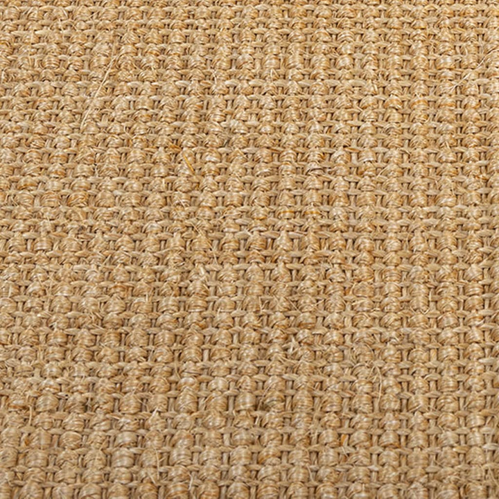 gulvtæppe 100x200 cm naturlig sisal sandfarvet