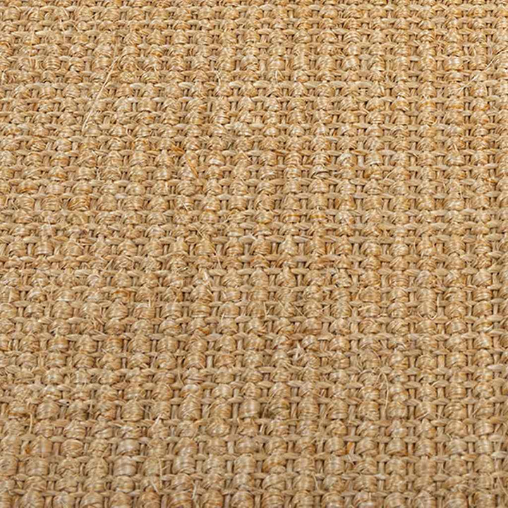 gulvtæppe 100x300 cm naturlig sisal sandfarvet