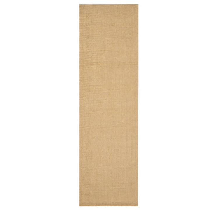gulvtæppe 100x350 cm naturlig sisal