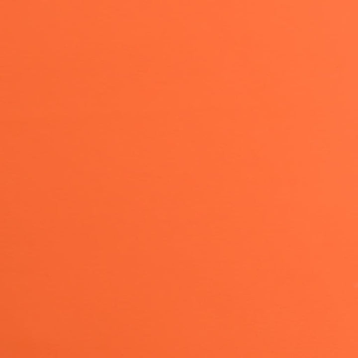 drejelig spisebordsstol kunstlæder orange