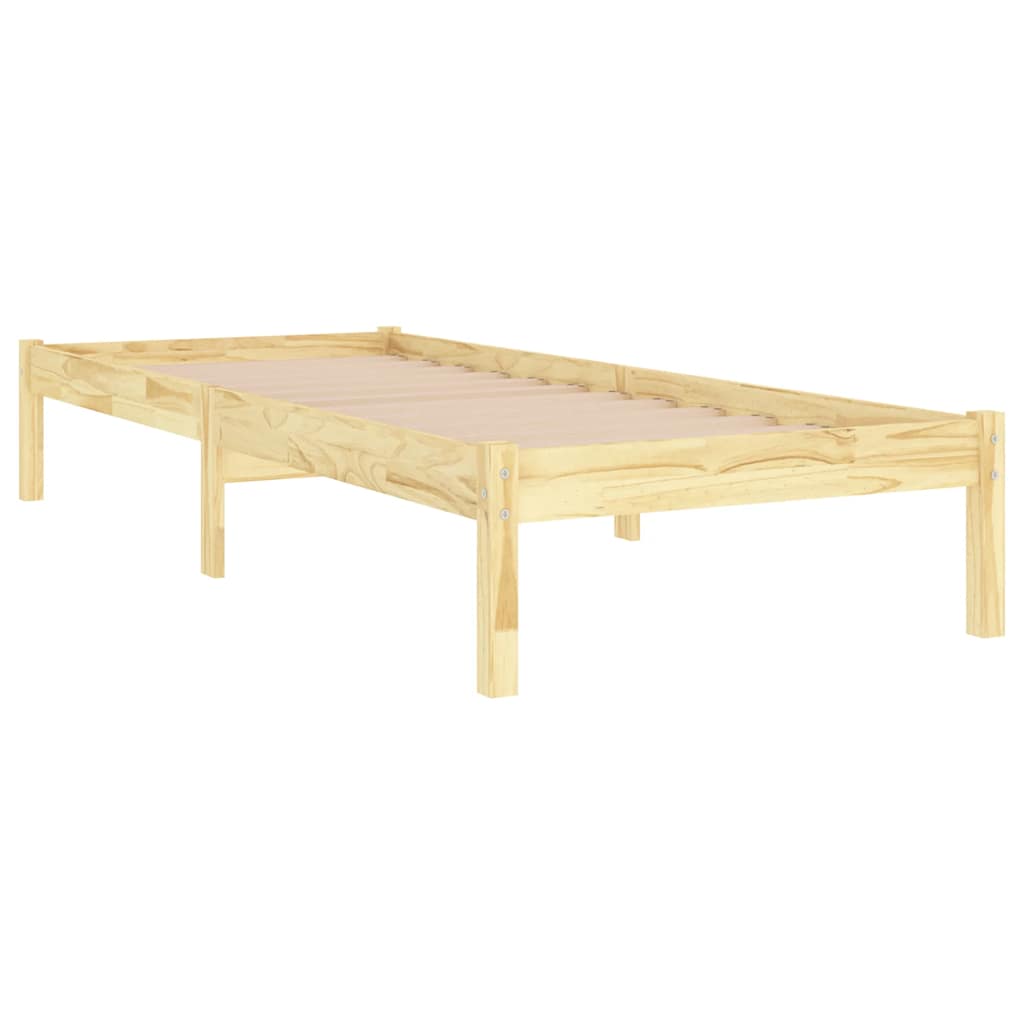sengeramme 75x190 cm massivt træ
