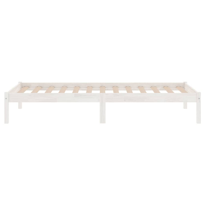 sengeramme 75x190 cm Small Single massivt træ hvid