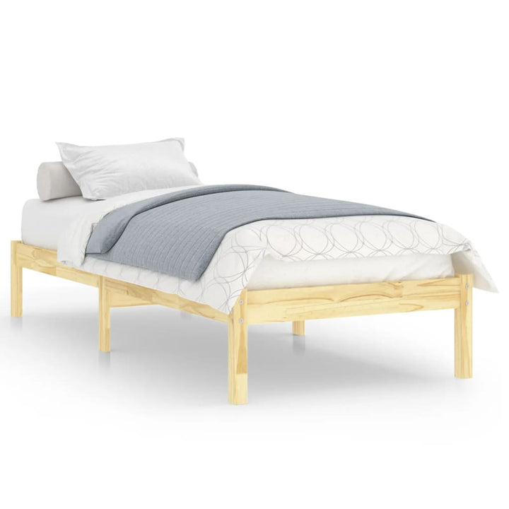 sengeramme 90x200 cm massivt fyrretræ