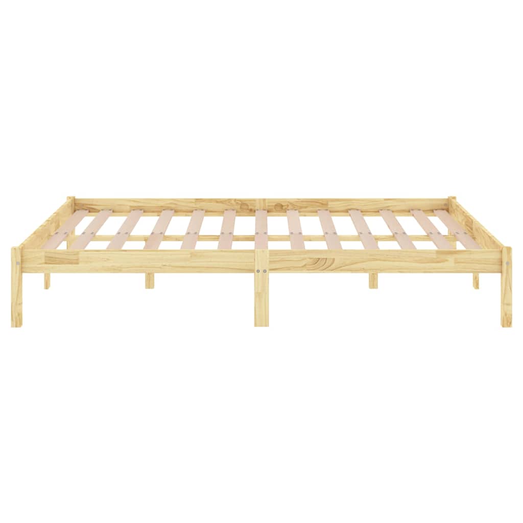 sengeramme 140x200 cm massivt fyrretræ
