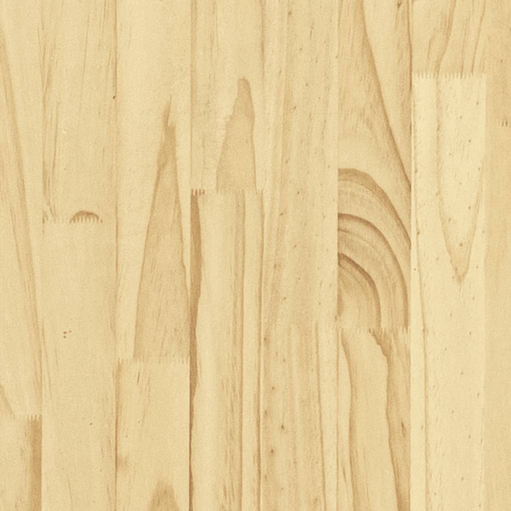 sengeramme 160x200 cm massivt fyrretræ