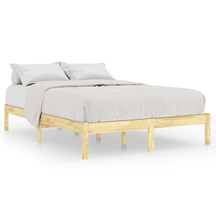 sengeramme 200x200 cm massivt fyrretræ
