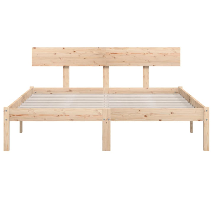 sengeramme 120x190 cm massivt træ