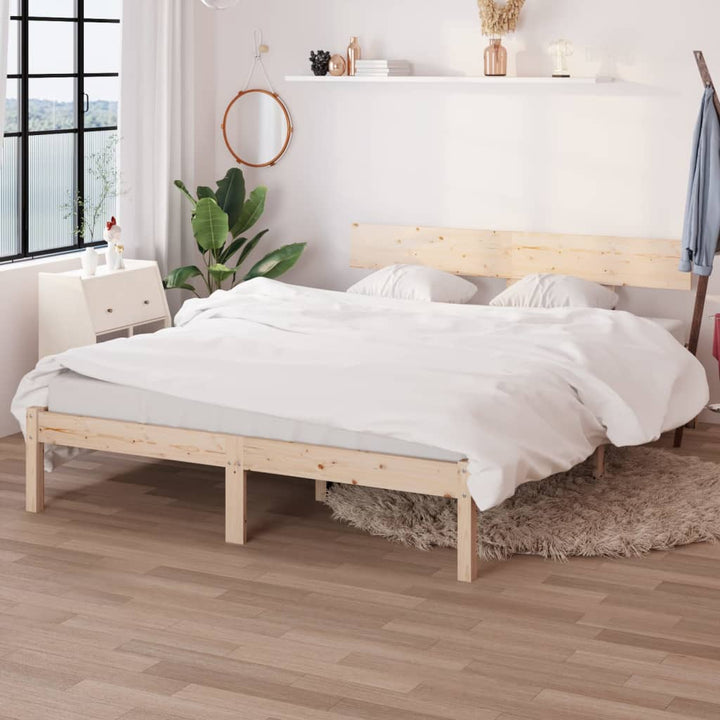 sengeramme 120x190 cm massivt træ