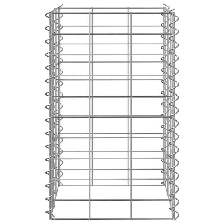 gabion-højbede 3 stk. 30x30x50 cm jern